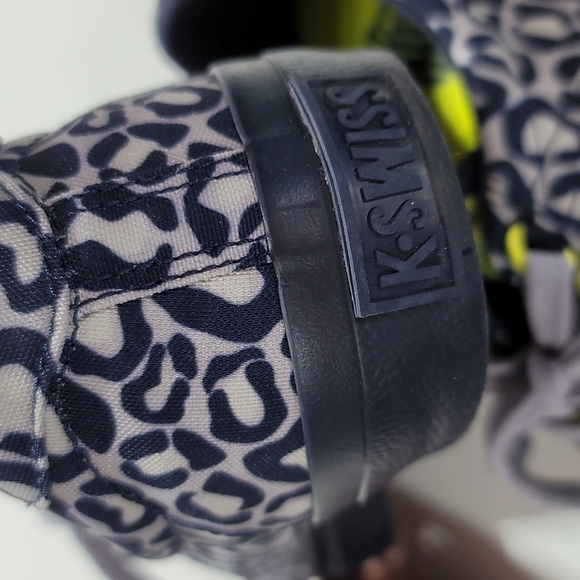 K SWISS IRVINE T9 LEOPARD PRINT CASUAL ATHLETIC ACTIVEWEAR ATHLEISURE SNEAKERS 9 - Picture 8 of 13